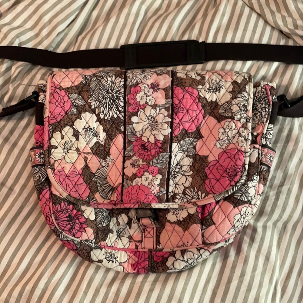 Vera Bradley pink cross body bag